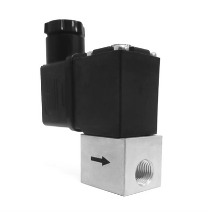 Direct Acting Proportional Solenoid Valve - 1/8" Brass, 24V DC, Normally Closed, VITON Seal