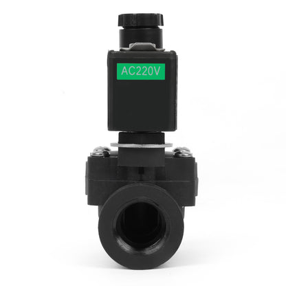 1/2인치 스테인리스 스틸 솔레노이드 밸브 - 110V/220V AC, 상시 개방형, 4.4-232 PSI, VITON 씰