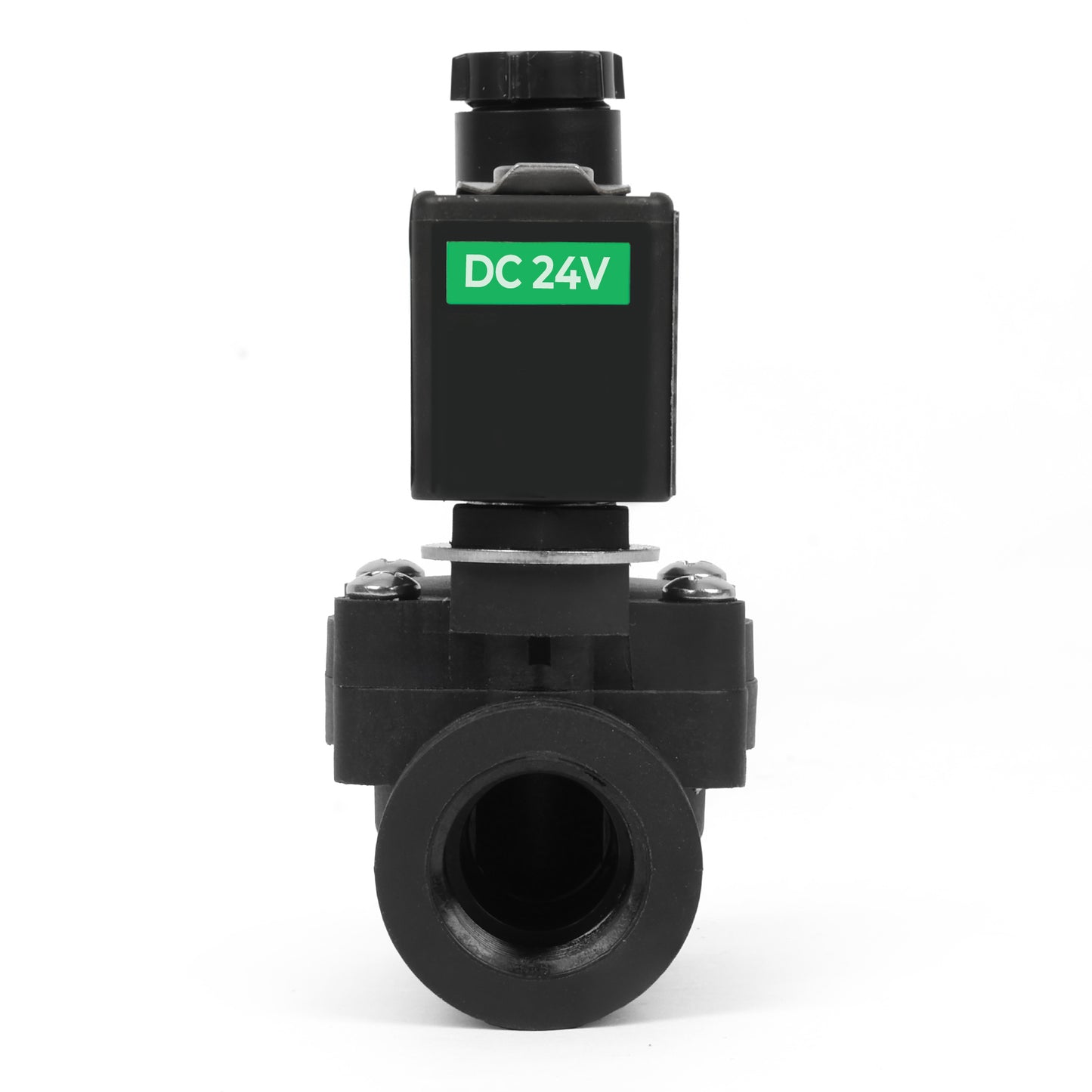 1/2인치 스테인리스 스틸 솔레노이드 밸브 - 110V/220V AC, 상시 개방형, 4.4-232 PSI, VITON 씰