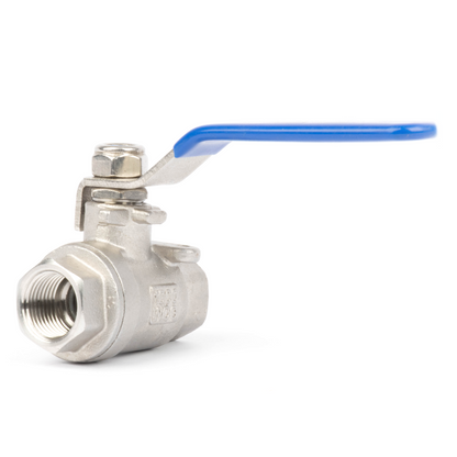 3/8" Ball Valve - 304 Stainless Steel Female Ball Valve, Full Port
