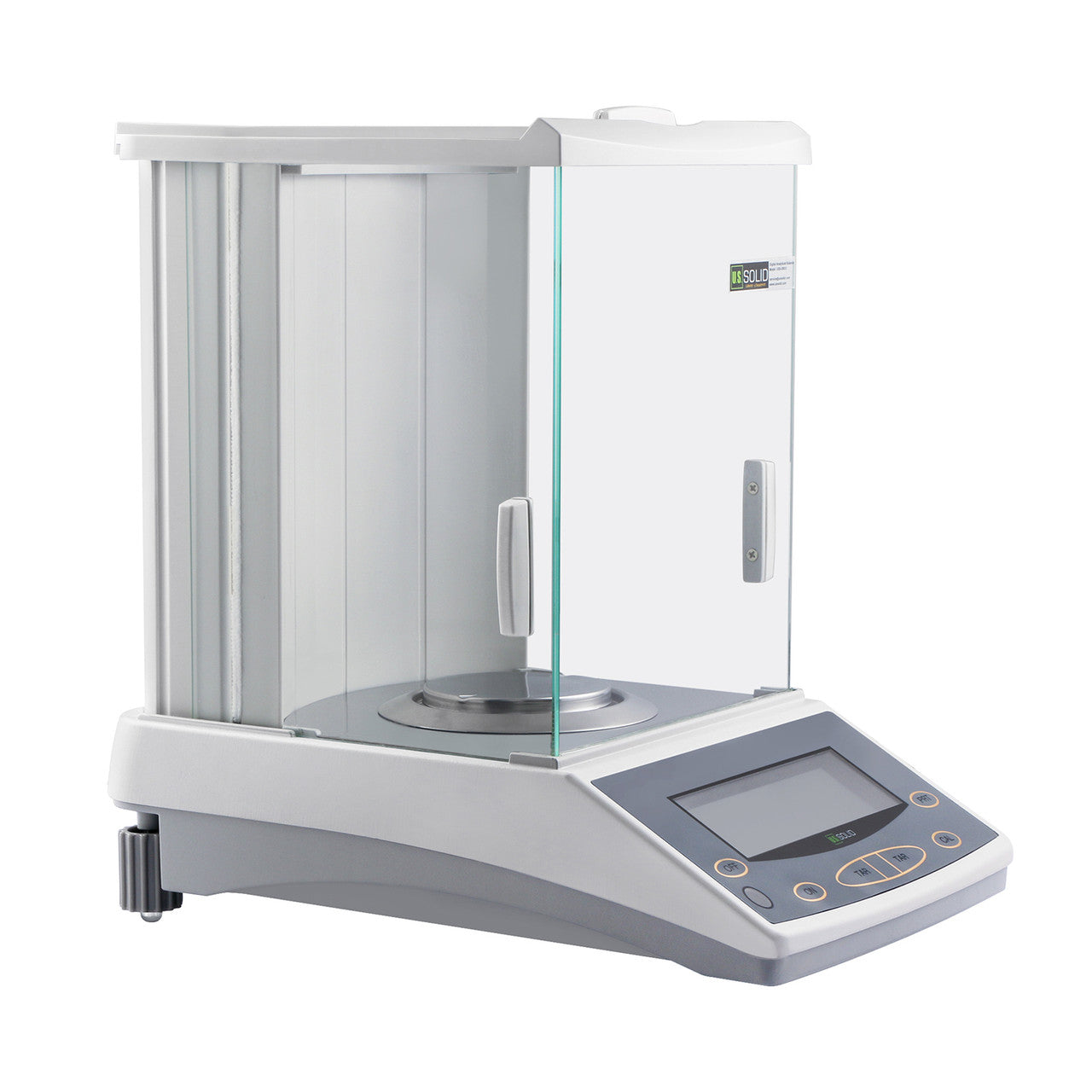 U.S. Solid 110 x 0.0001g Analytical Balance - Density and Dynamic Weighing, 0.1 mg Lab Balance Digital Precision Scale