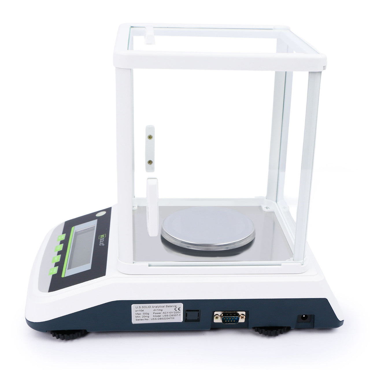 U.S. Solid 300 x 0.001g Analytical Balance, 1 mg Digital Precision Balance Lab Scale