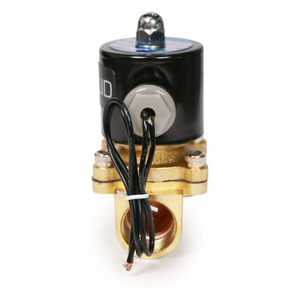 U.S. Solid Solenoid Valve - 3/4” Zinc-Alloy 24V AC Solenoid Valve, NBR Seal