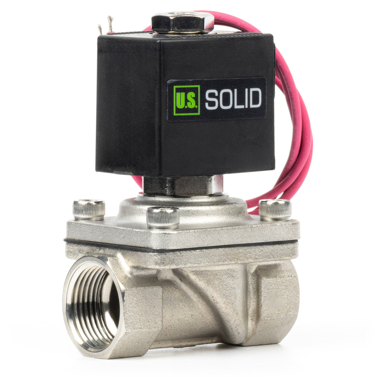 3/4" Solenoid Valve - Stainless Steel 110V AC Normally Closed with Viton Seal