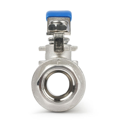 1/2” Ball Valve - 304 Stainless Steel Female Ball Valve, Full Port