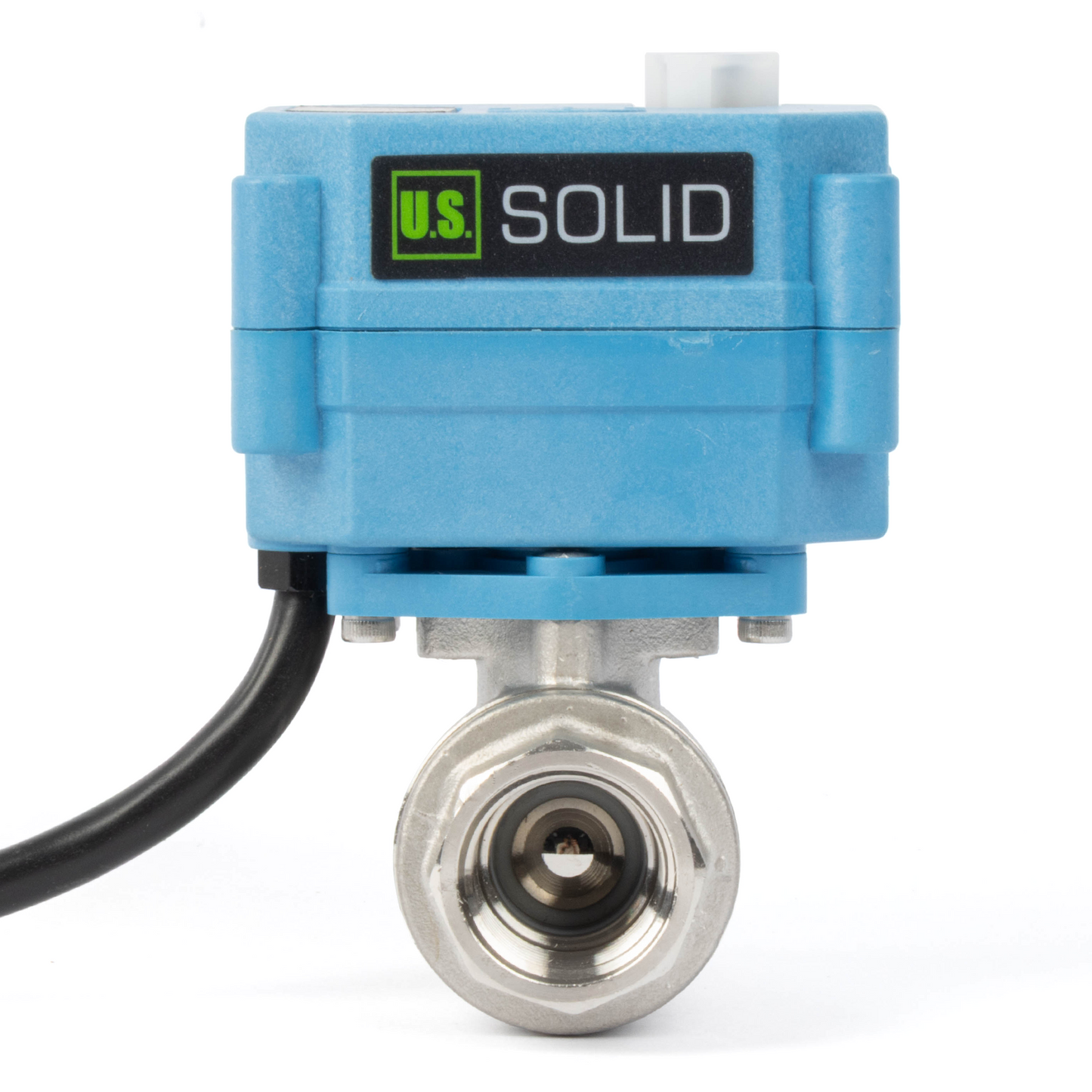 Vanne à boisseau sphérique motorisée en laiton 1/2" - Vanne à boisseau sphérique électrique 110 V CA, retour automatique, normalement fermée