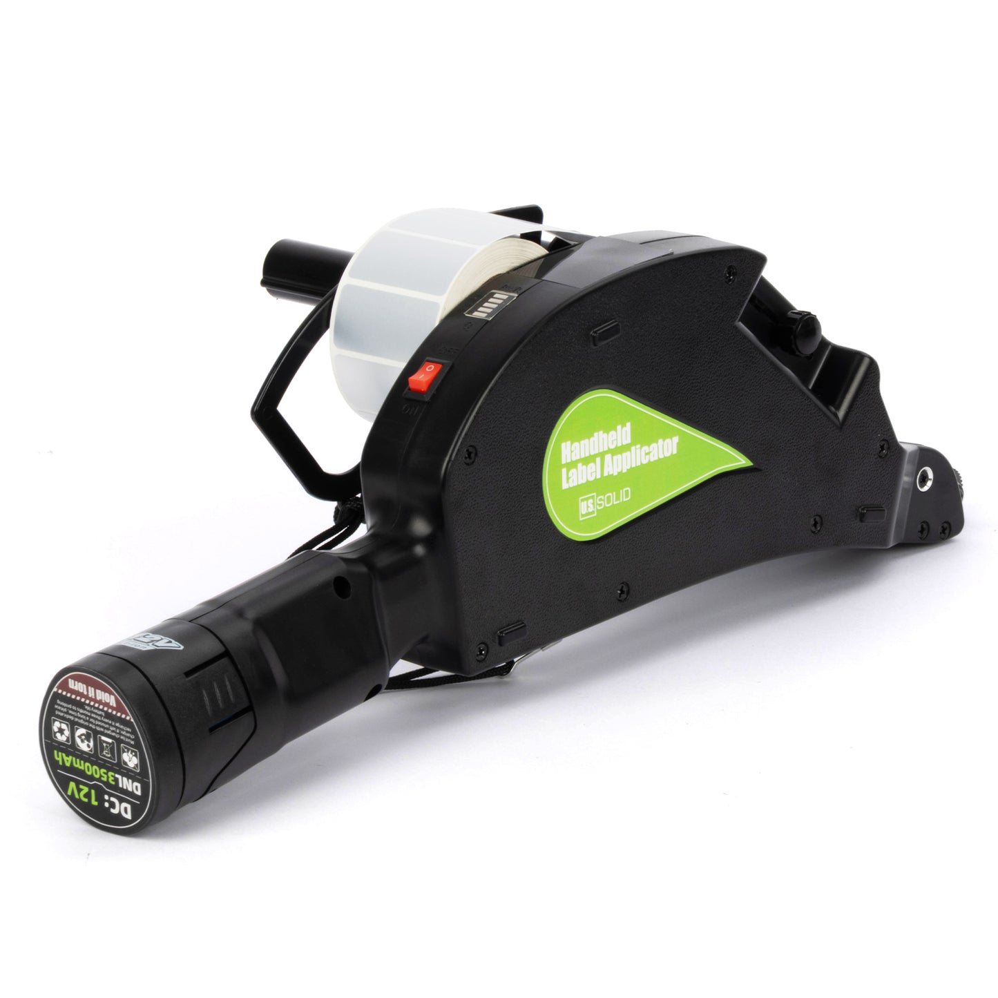 Applicatore di etichette portatile a batteria - Dispenser di etichette adesive senza fili per rotoli prestampati da 15-40 mm