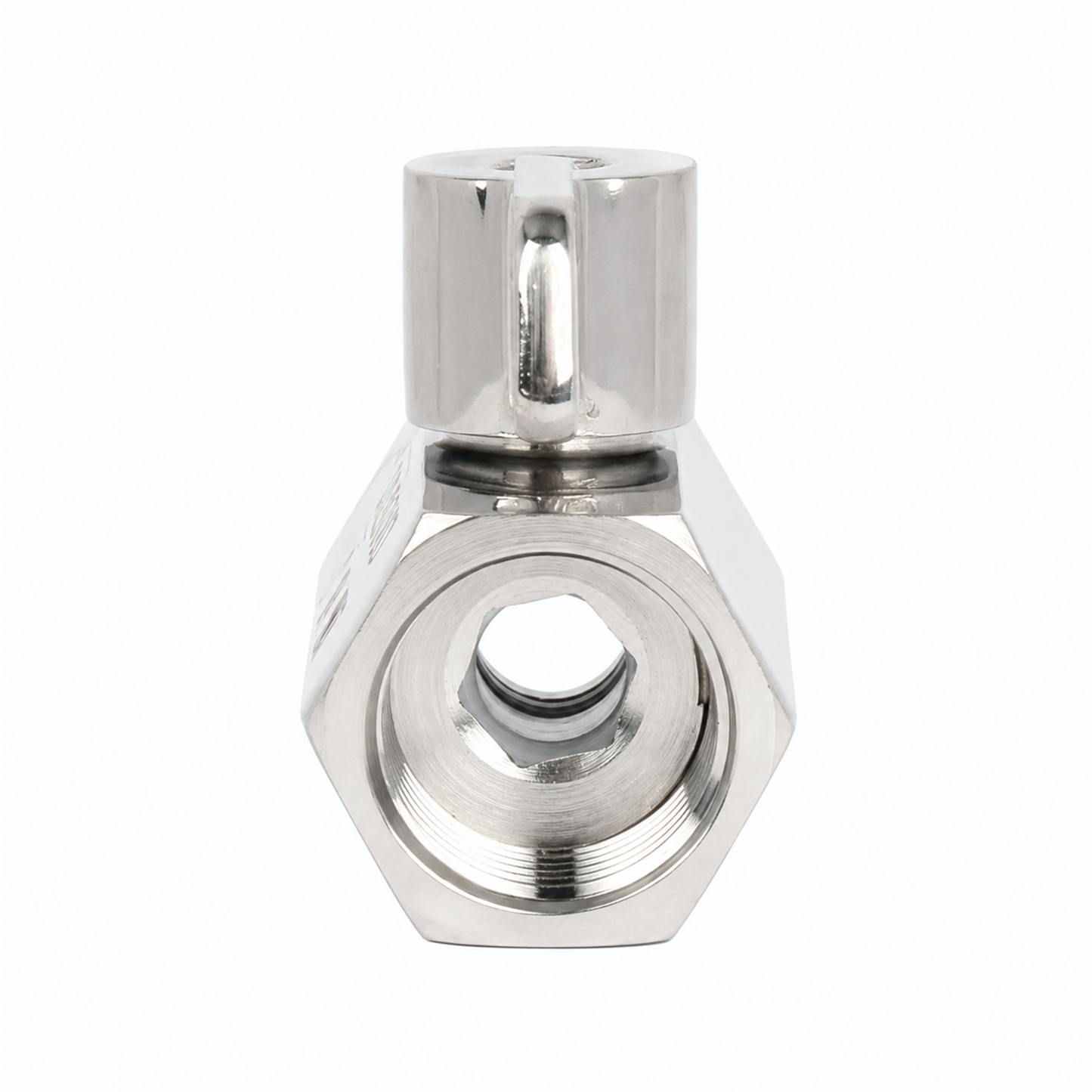 1/2" Mini Ball Valve 304 Stainless Steel Female Thread 2PCS