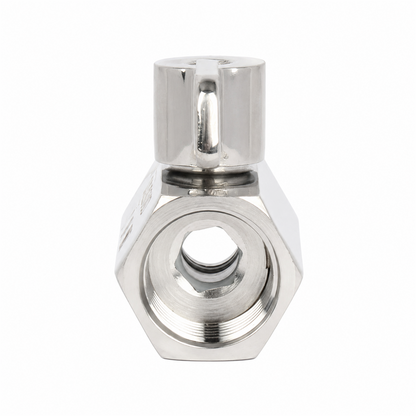 1/2" Mini Ball Valve 304 Stainless Steel Female Thread 2PCS