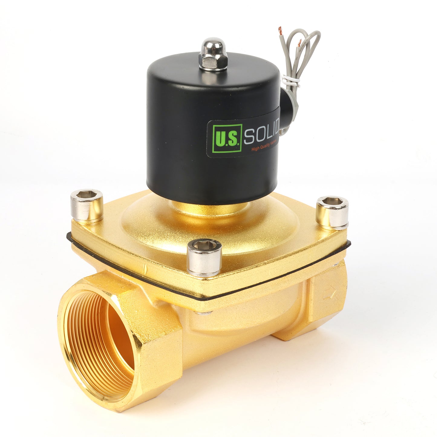 2" Zinc-Alloy Solenoid Valve - 110V AC , NBR Seal, Normally Closed