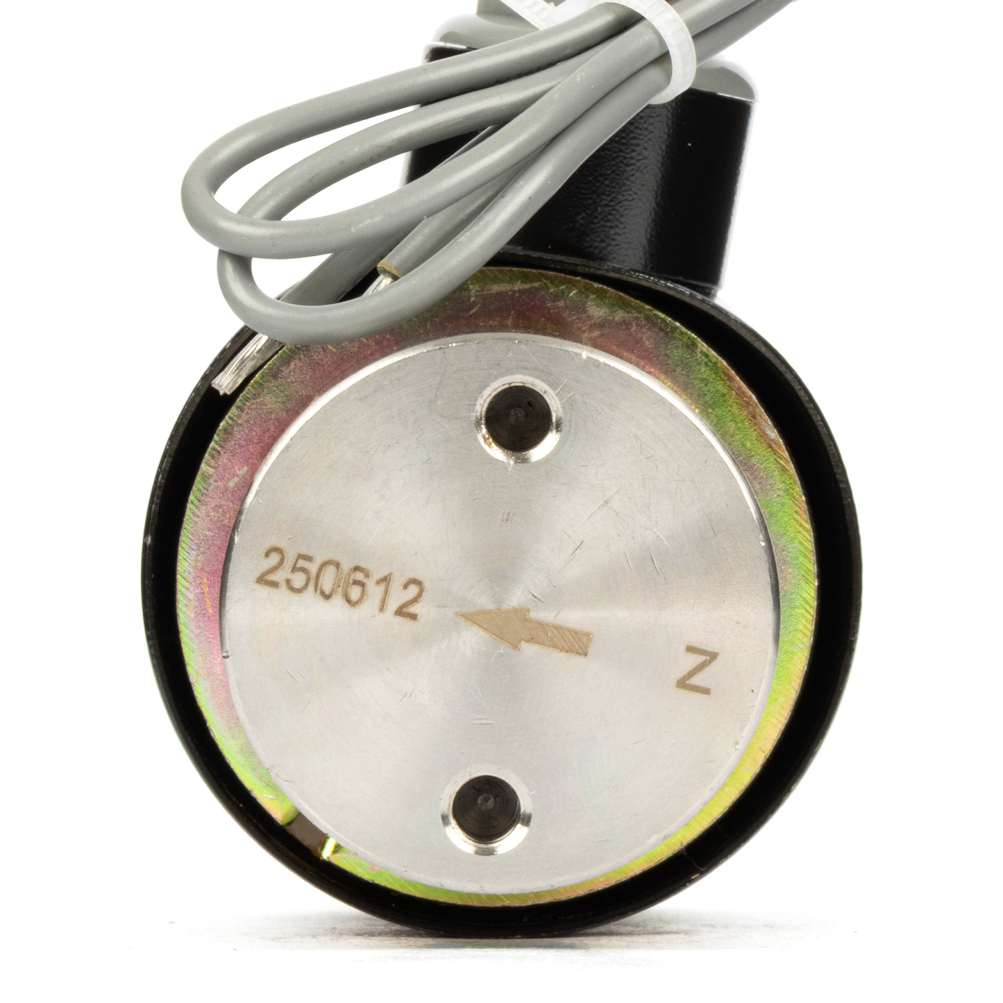 3/8" Stainless Steel Solenoid Valve - 24V DC Normally Closed, Viton Seal