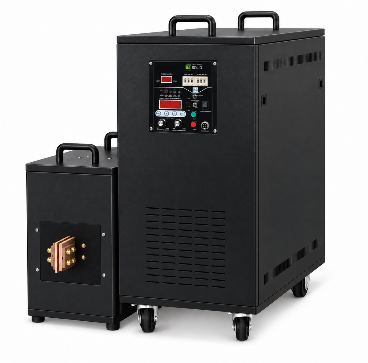 60 kW Ultra-High-Frequency Induction Heater, 380V/480V Models, 100-250 kHz