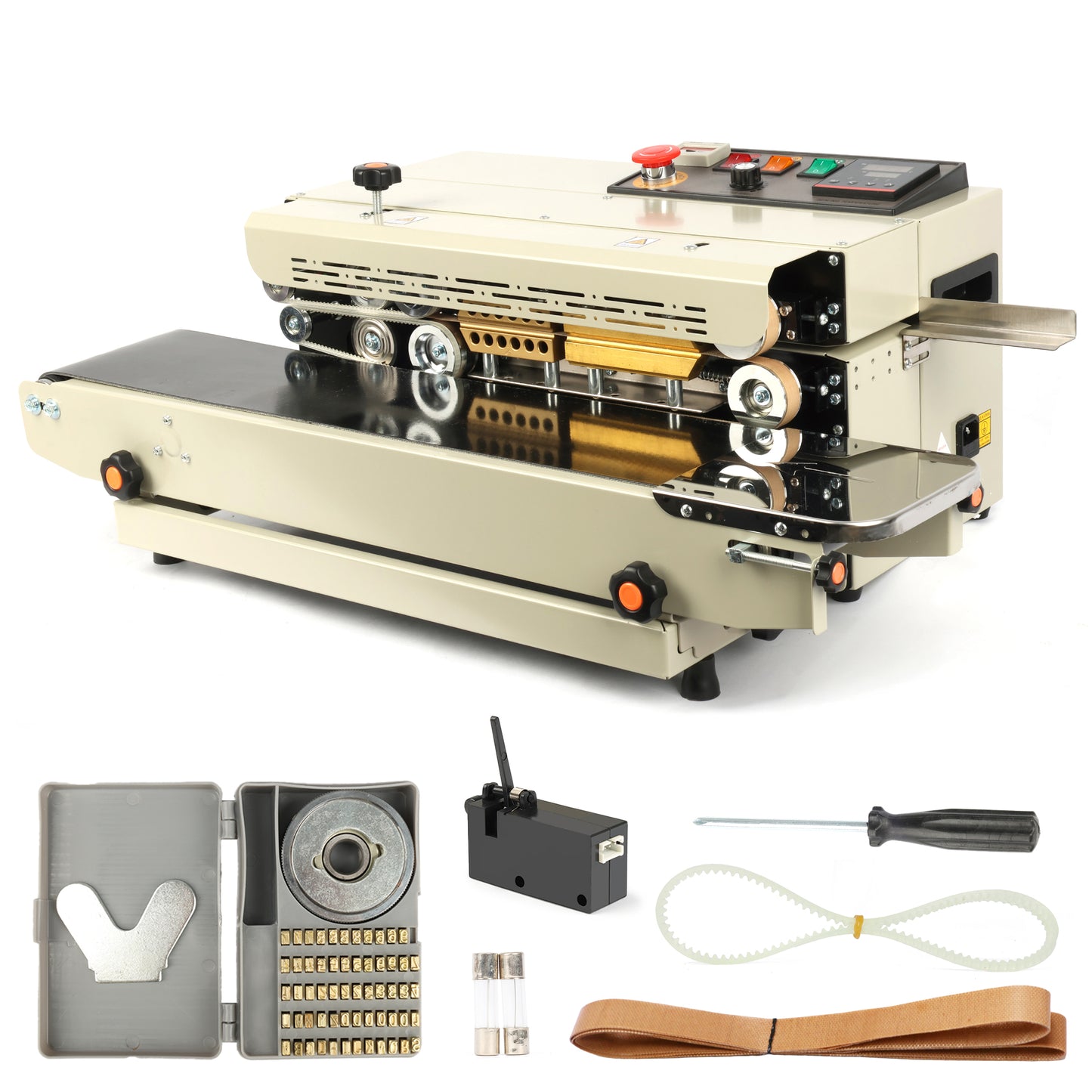 Adjustable Sealing Depth Horizontal Automatic Continuous Sealing Machine