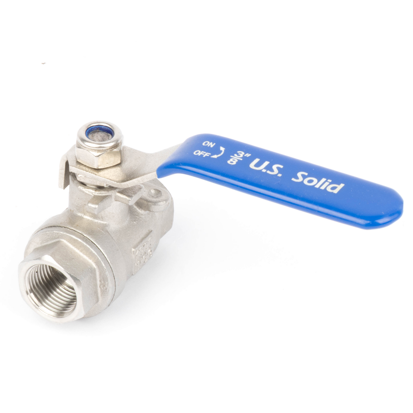 3/8" Ball Valve - 304 Stainless Steel Female Ball Valve, Full Port