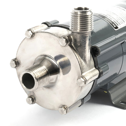 Magnetic Drive Pump, 304 Stainless Steel, 8.4 GPM, 1/2" NPT, 110V