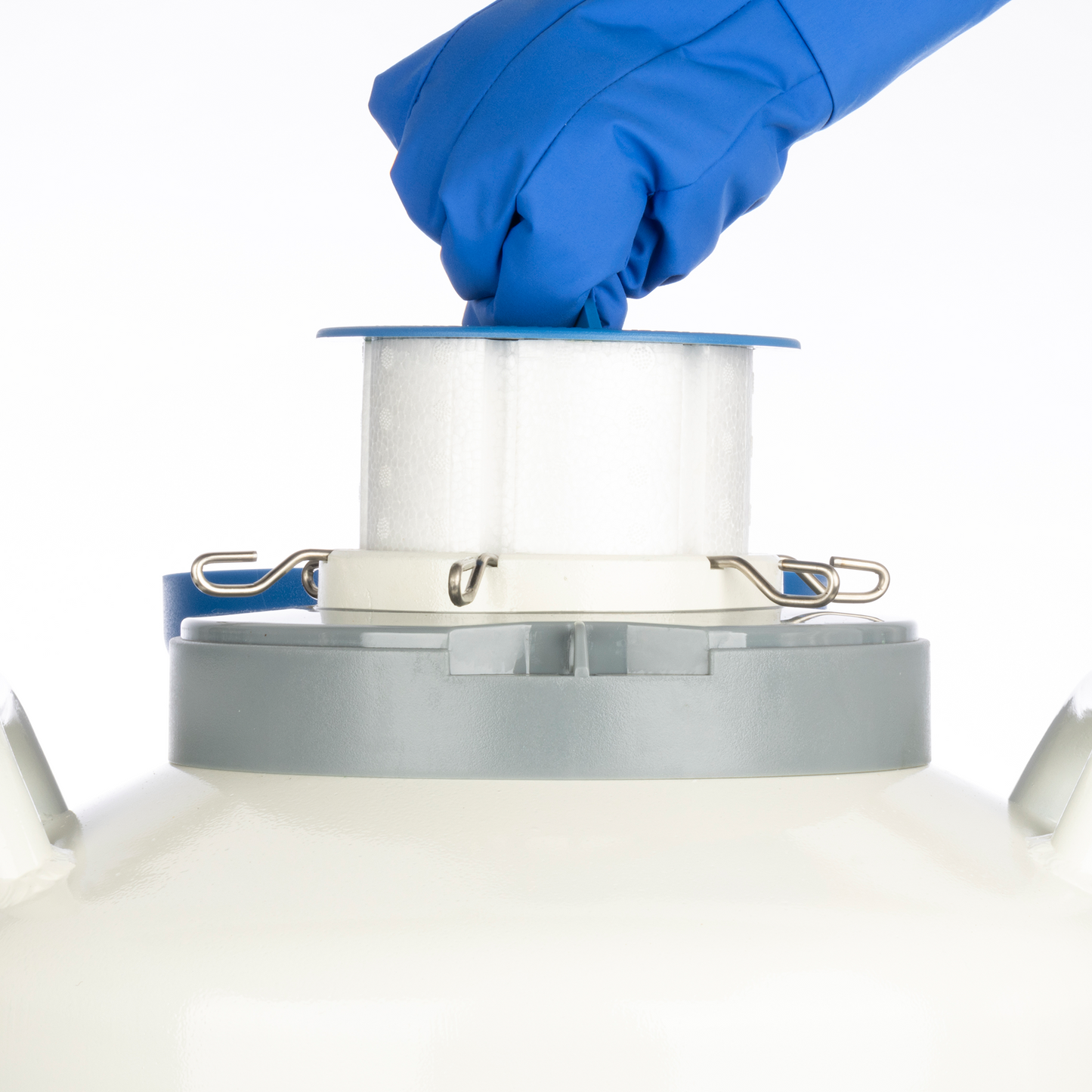 35L Liquid Nitrogen Container - LN2 Tank Containder Dewar 125mm Diameter