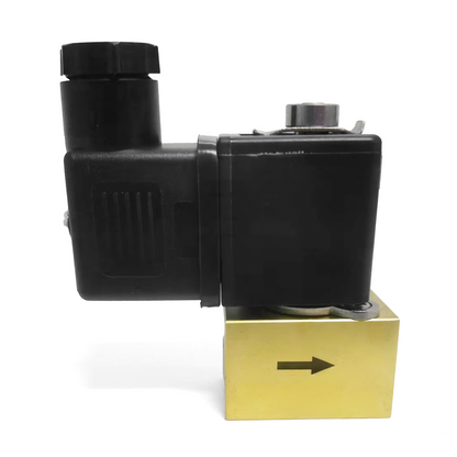 Direct Acting Proportional Solenoid Valve - 1/8" Brass, High Pressure Differential, 24V DC, Normally Closed, VITON Seal