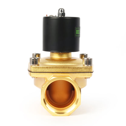 2" Zinc-Alloy Solenoid Valve - 110V AC , NBR Seal, Normally Closed