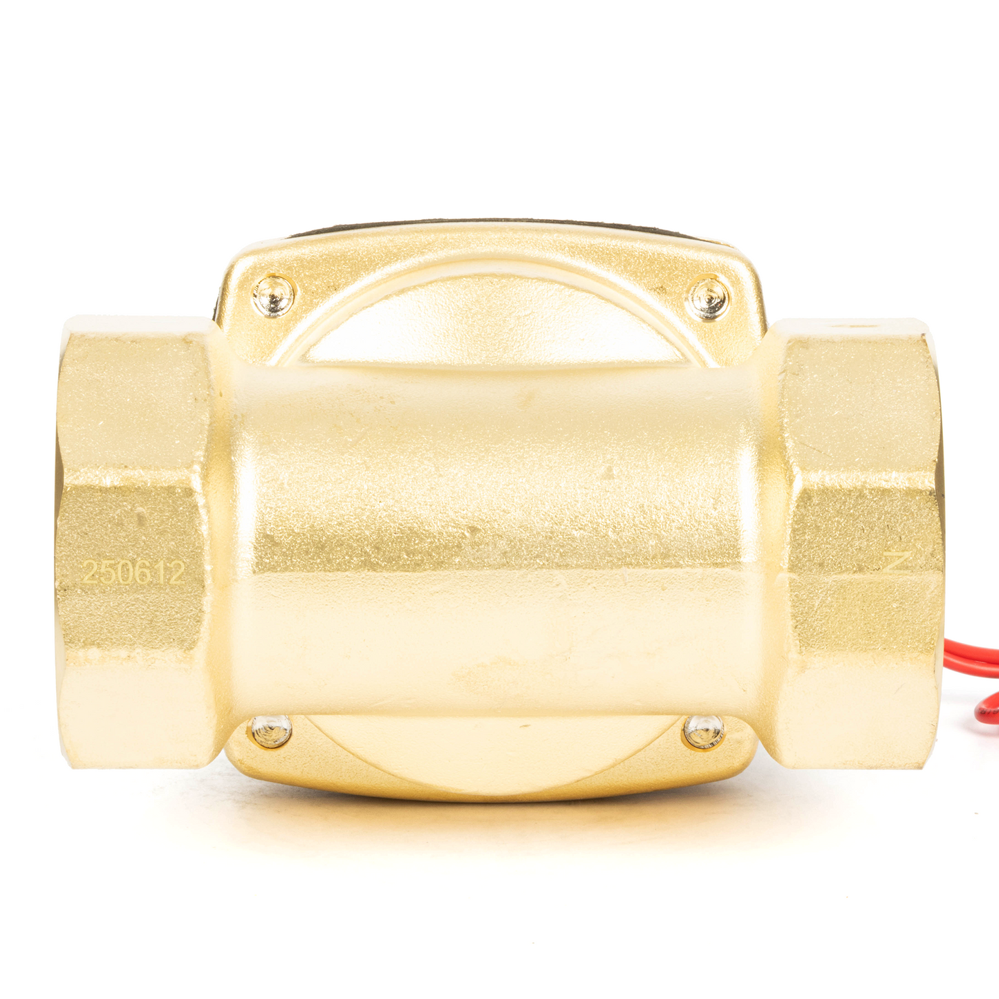 Brass Solenoid Valve 2" - 110V AC Smart Wi-Fi APP-Controlled Normally Closed