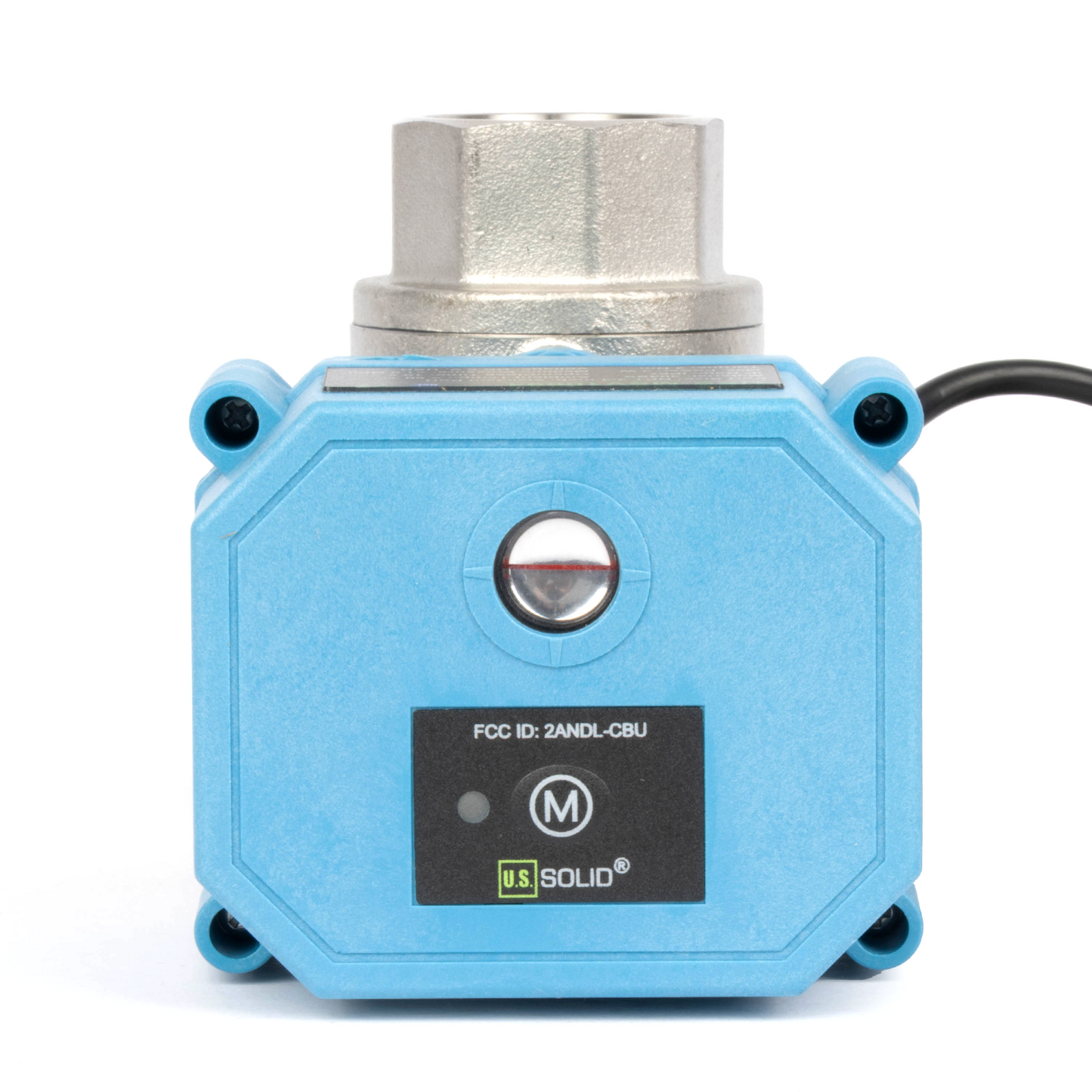 Έξυπνη μηχανοκίνητη μπάλα WiFi 3/4" 2 κατευθύνσεων από ανοξείδωτο ατσάλι, τροφοδοσία USB, ένδειξη κατάστασης LED, πιστοποίηση NSF