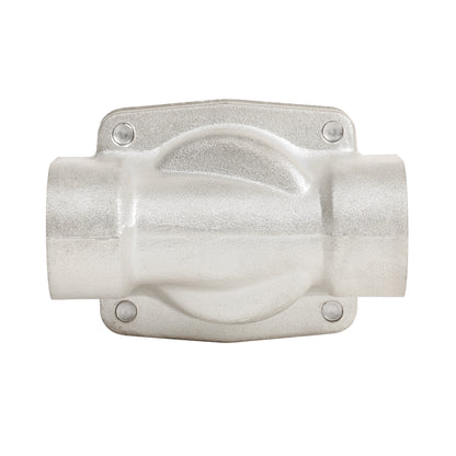 3/4" Stainless Steel  Solenoid Valve - 24V AC, Normally Closed, 4.4-232 PSI, VITON Seal