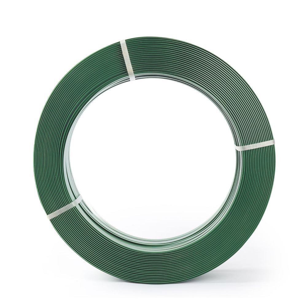 Lot Cerclage Polyester 560 M + 200 Boucles Acier - Largeur 19 Mm, Tension 725 Kg, Pour Emballage Et Palette