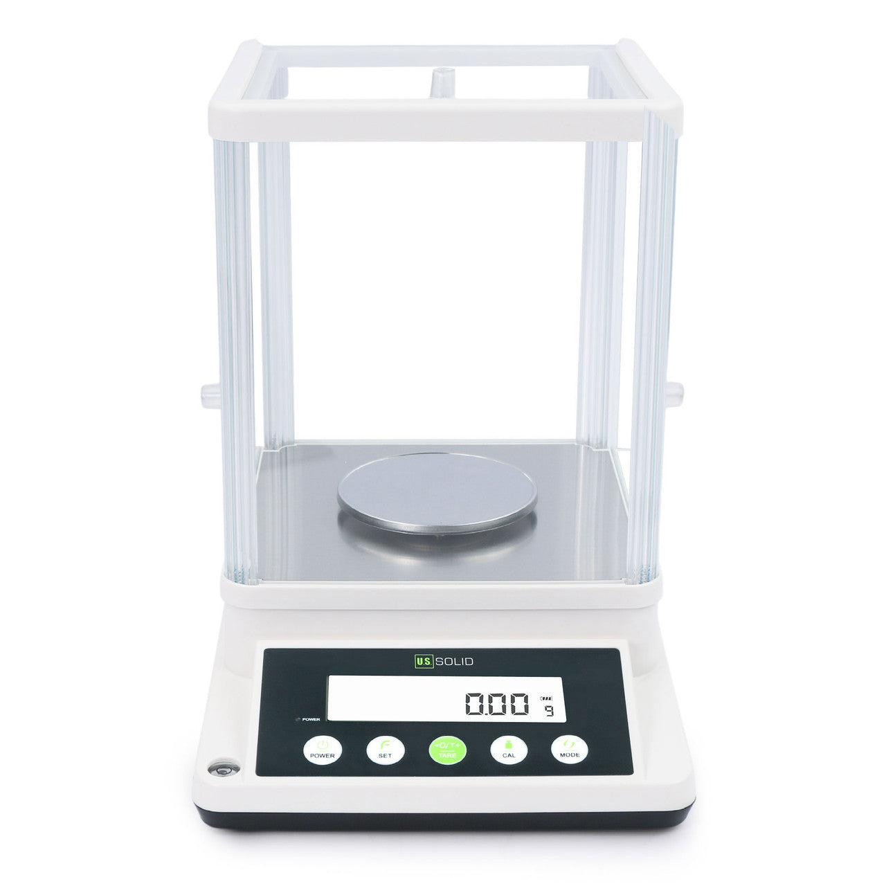 U.S. Solid 0.01 g Precision Balance – 2 kg Digital Analytical Lab Electronic 10 mg Scale, 2100 g x 0.01g