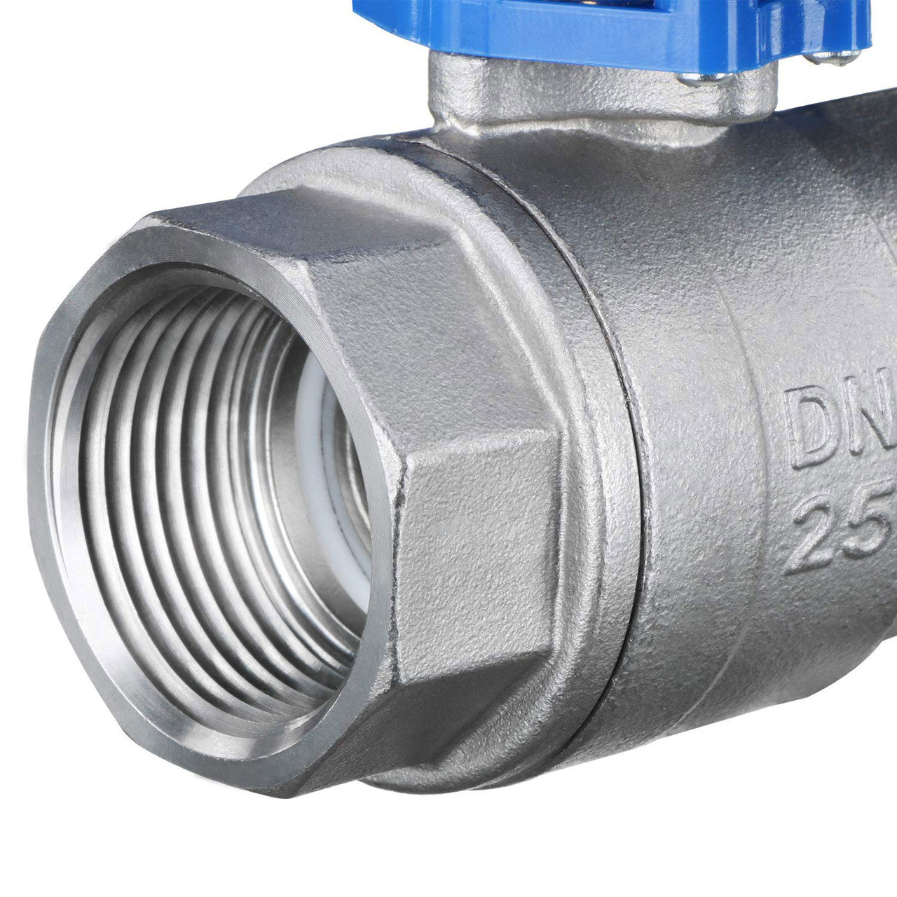 Motorized Ball Valve- 1" Stainless Steel Electrical Ball Valve with Manual Function, Full Port, 9-24V AC/DC and 3 Wire Setup by U.S. Solid