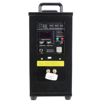 U.S. Solid 15 KW High Frequency Induction Heater 30-80 KHz, 16:1 Turns Ratio, Single-phase 110V or 220V