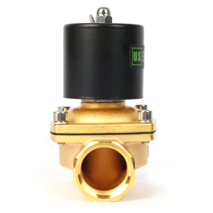 1-1/4" Zinc-Alloy Solenoid Valve - 110V AC , NBR Seal, Normally Closed