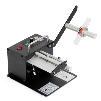 Automatische labeldispenser – 0-9999 teller, hoge snelheid voor transparante en ondoorzichtige stickerrollen van 12,4 cm breed