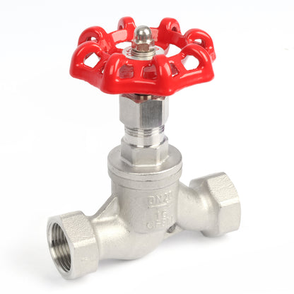 Valvola a globo in acciaio inox da 3/4", regolatore di flusso tipo S per acqua, olio e gas