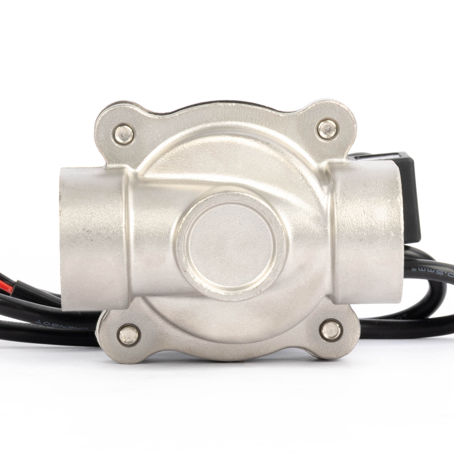 1/2" magnetventil - 24V DC elektrisk magnetventil i rustfrit stål, normalt lukket, IP68