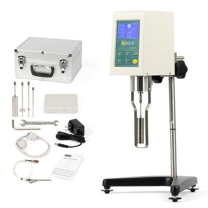 Viscosimètre rotatif solide américain Viscosimètre avec écran d'affichage LCD 1 - 1 × 100 000 mPa·s