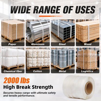3/4" x 985' gewebtes Kordelband