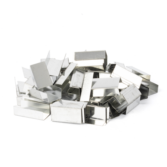 U.S. Solid 200 pcs Open Seals Buckles for 3/4" Strap Width Steel Strapping