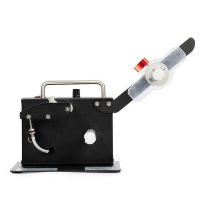 Automatische labeldispenser – 0-9999 teller, hoge snelheid voor transparante en ondoorzichtige stickerrollen van 12,4 cm breed