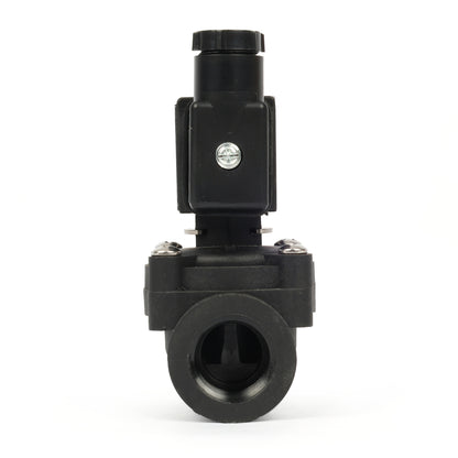 1/2인치 스테인리스 스틸 솔레노이드 밸브 - 110V/220V AC, 상시 개방형, 4.4-232 PSI, VITON 씰