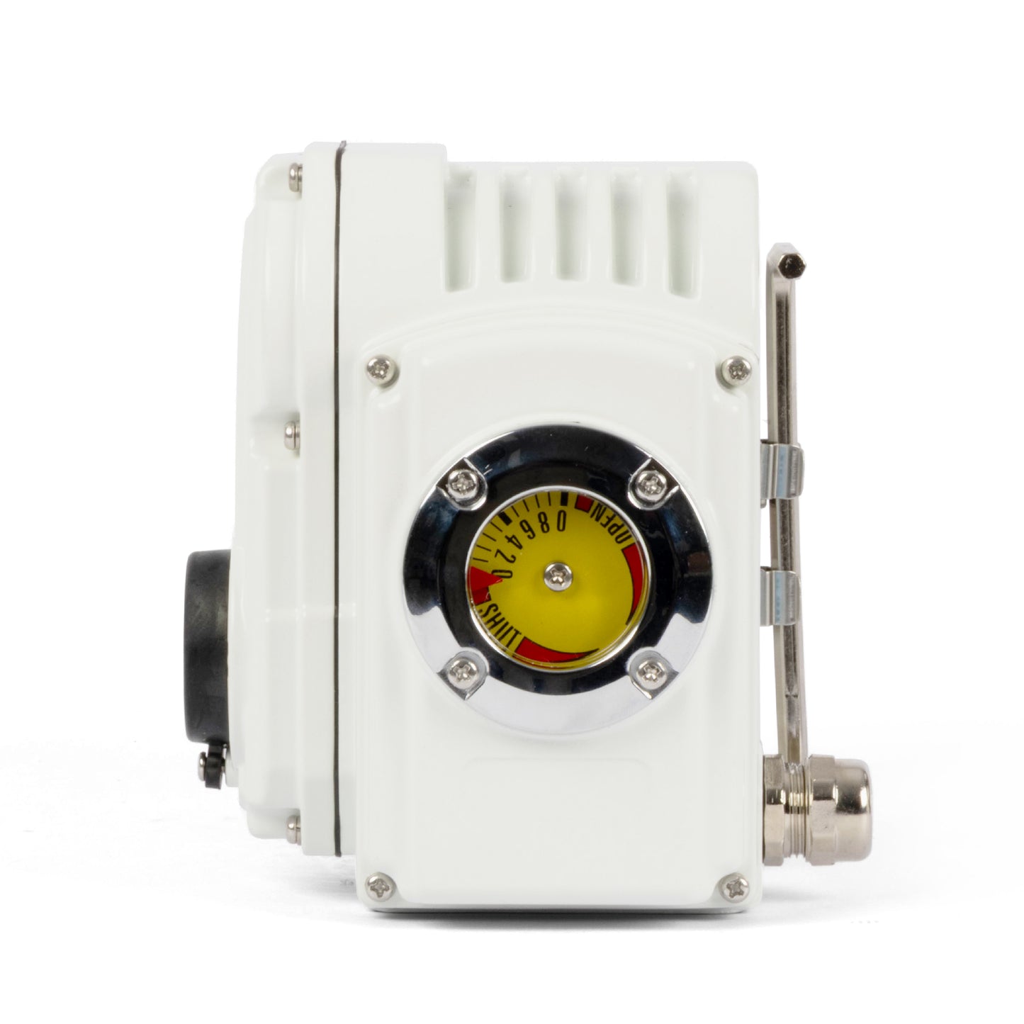 Válvula de bola eléctrica de 1 1/4", válvula de bola industrial de 3 piezas de alta resistencia, acero inoxidable 304.