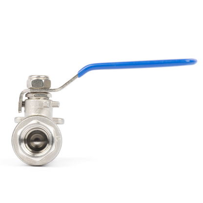 3/8" Ball Valve - 304 Stainless Steel Female Ball Valve, Full Port