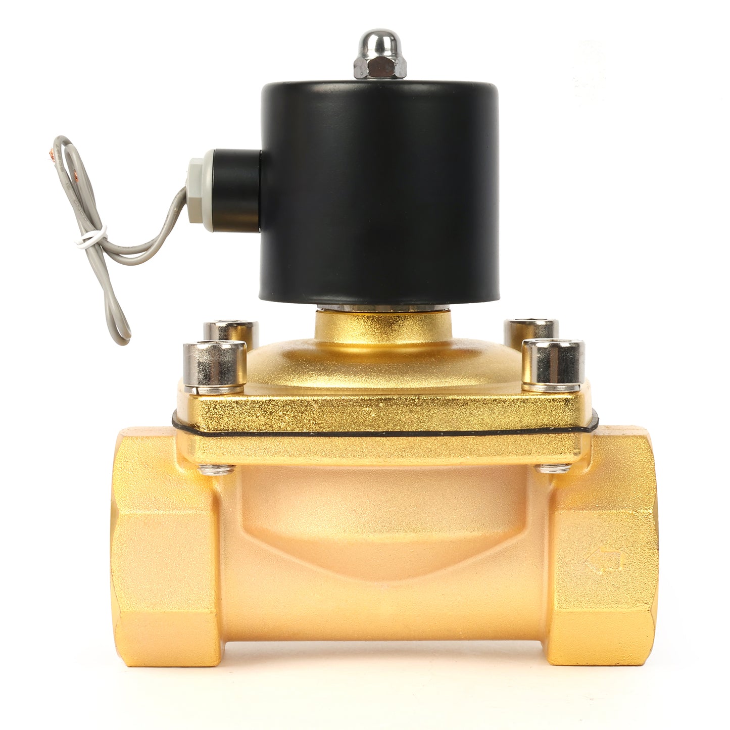 2" Zinc-Alloy Solenoid Valve - 110V AC , NBR Seal, Normally Closed