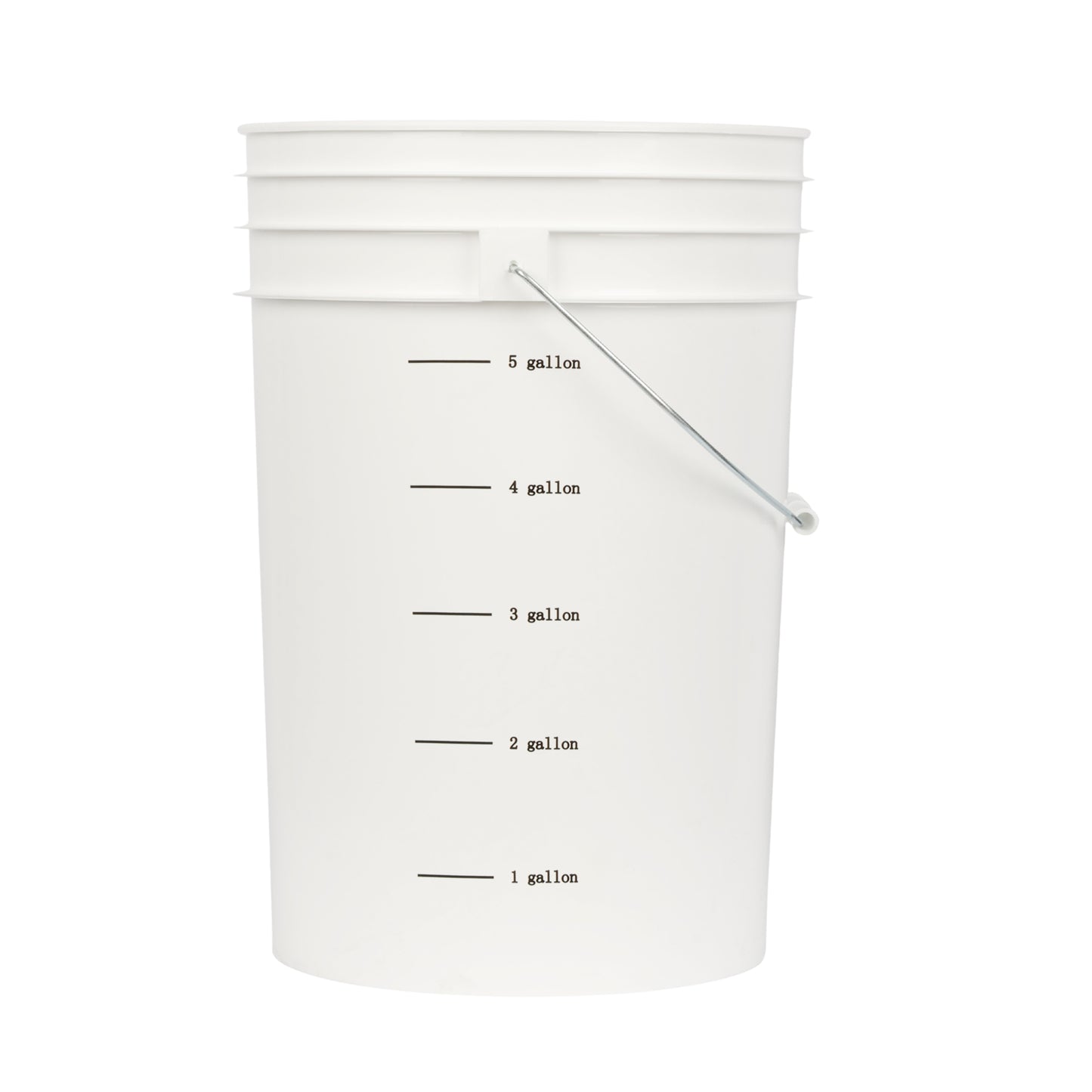 6.5갤런 플라스틱 발효통 - 나사형 뚜껑, 수도꼭지 및 에어락이 있는 식품 등급 발효기