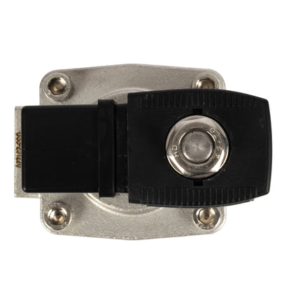 3/4" roestvrijstalen magneetventiel - 24V AC, normaal gesloten, 4,4-232 PSI, VITON-afdichting