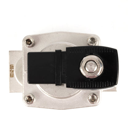 1" roestvrijstalen magneetventiel - 12V DC, normaal gesloten, 4,4-232 PSI, VITON-afdichting