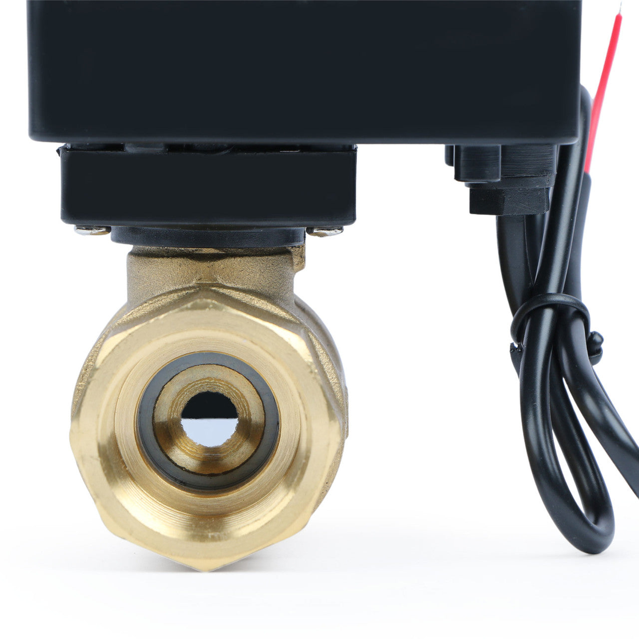 U. S. Solid Motorized Ball Valve 3/4in Full Port SS 3 Wire 1 Way 9-24V U. S. Solid Motorized Ball Valve 3/4in Full Port SS 3 Wire 1 Way 9-24V