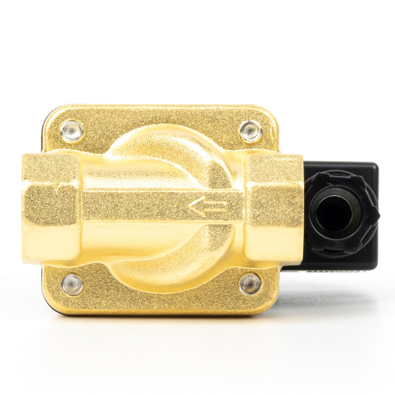 1/2" Solenoid Valve - Brass 12V DC Normally Closed with Viton Seal, Junction Box Type