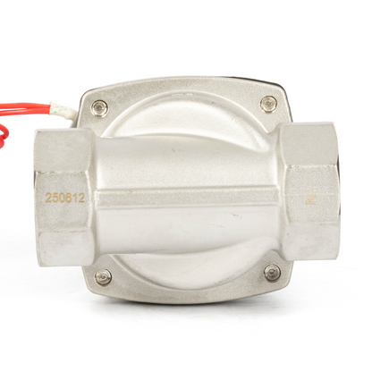 Stainless Steel Solenoid Valve 1-1/2" - 110V AC Smart Wi-Fi APP-Controlled Normally Closed