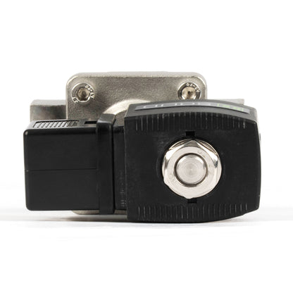 1/2" Stainless Steel  Solenoid Valve - 24V AC, Normally Closed, 4.4-232 PSI, VITON Seal