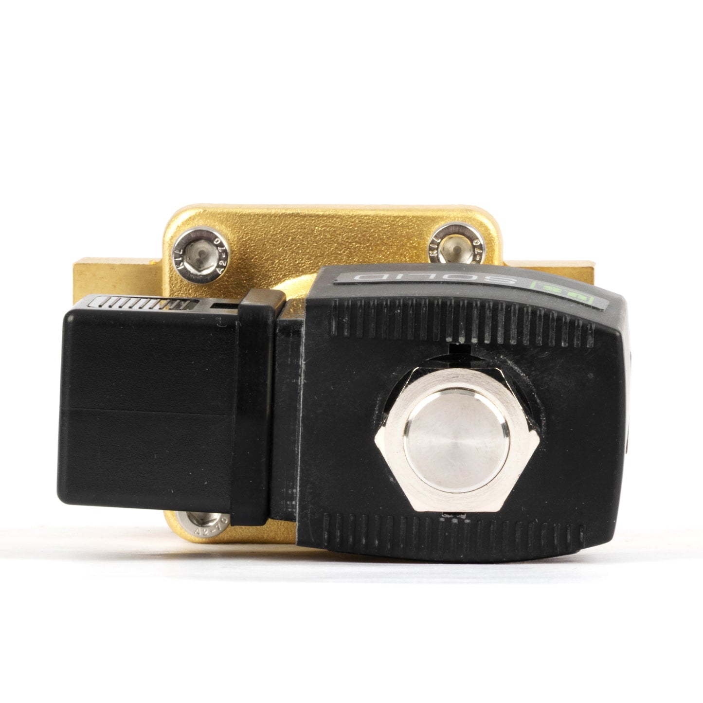 Ηλεκτρομαγνητική βαλβίδα ορείχαλκου 1/2" - 110V AC/220V AC, Κανονικά ανοιχτή, 4.4-232 PSI, Στεγανοποίηση VITON