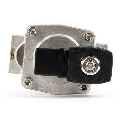 1" magnetventil i rustfrit stål - 24V AC, normalt lukket, 4,4-232 PSI, VITON-tætning